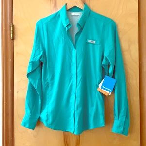 Turquoise blue New with tags Columbia Omni wick